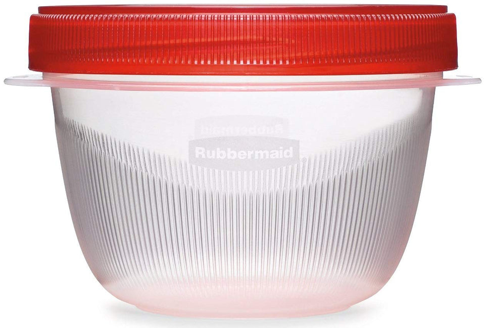 Rubbermaid TakeAlongs twist-top 2‑cup container with leak-proof seal for portable use
