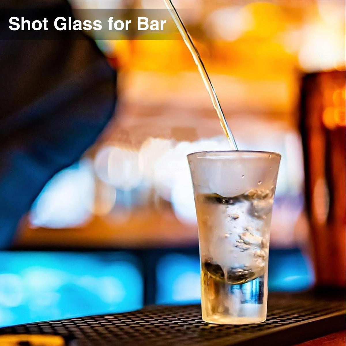 Cone shaped Ruckae shot glasses ideal for espresso and desserts