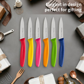 Ruffulon colorful handle collection adds bright kitchen style.