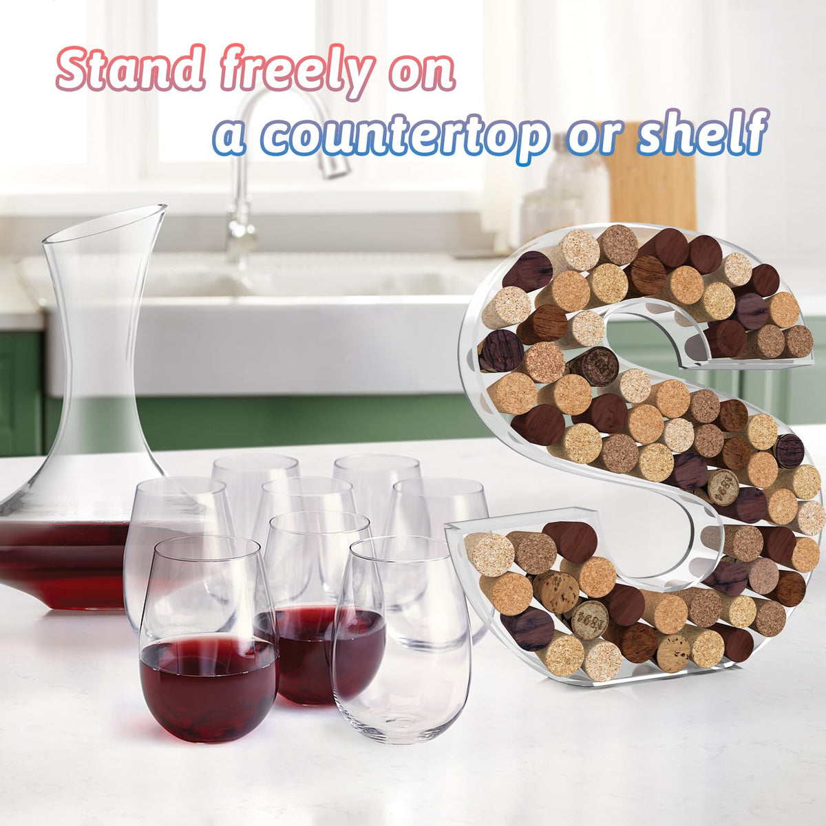 RUFHVTY clear high-transparency acrylic material delivers premium hygienic display.