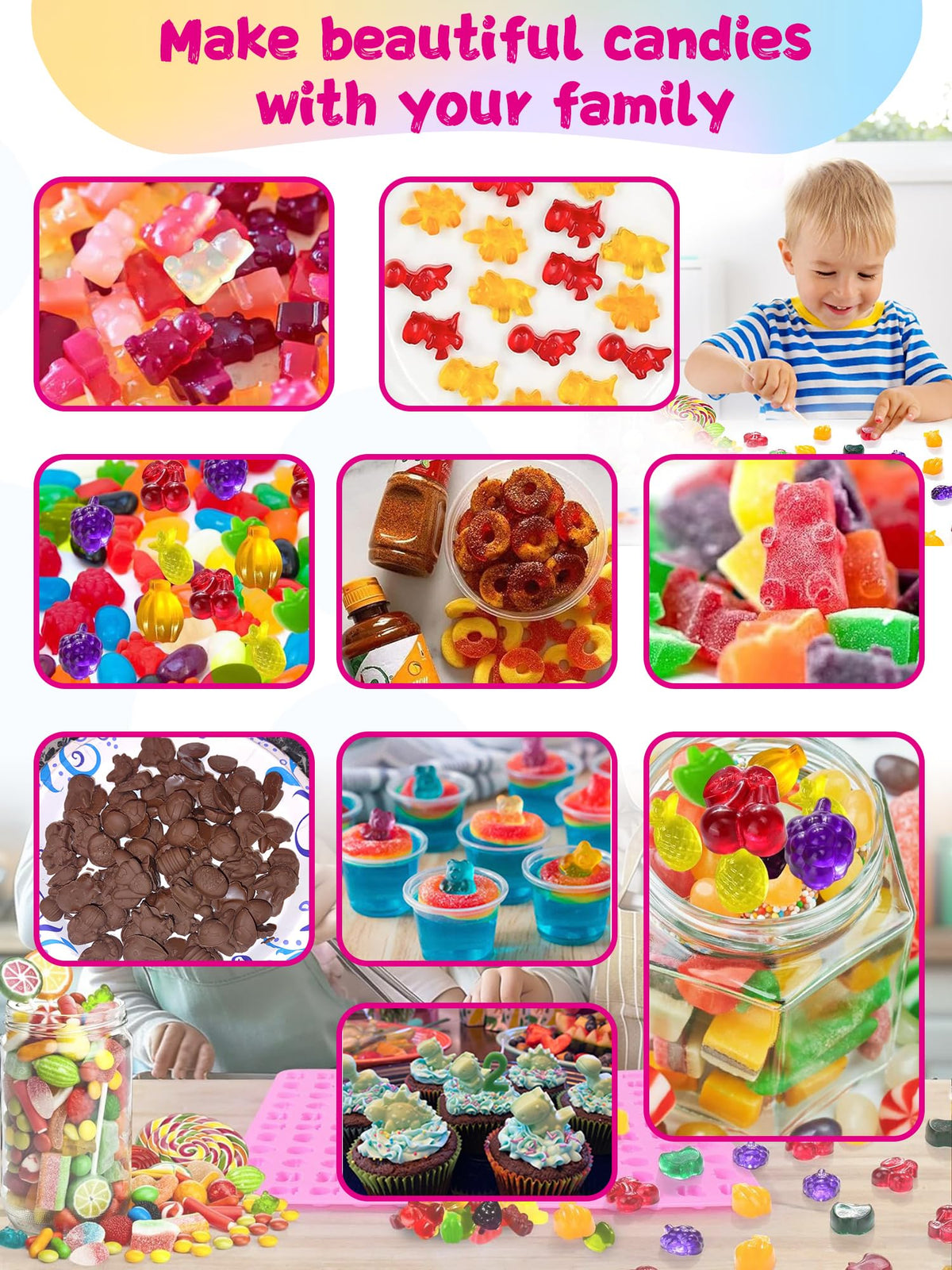 RUGVOMWM 100 wrappers to keep candies fresh and shareable