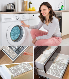 RUIFYRAY fade-resistant mat with easy-clean surface for busy kitchens