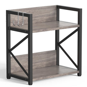 RUILALIFE countertop view shows two-tier organizer for convenient storage.