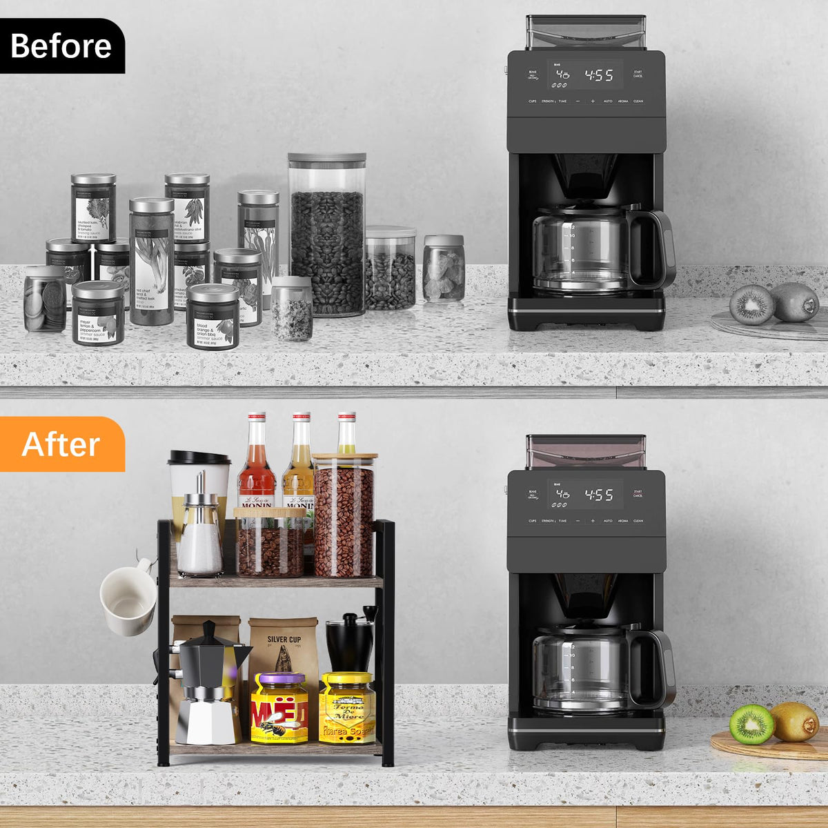 RUILALIFE includes S-hooks for extra storage options.