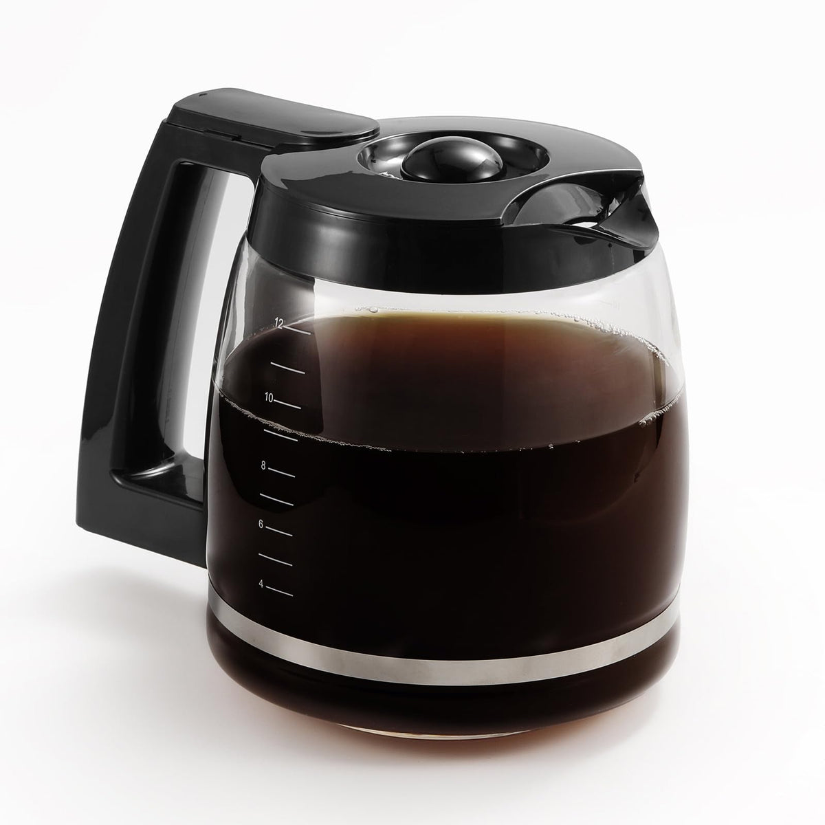 Ruioaw borosilicate glass carafe, heat resistant and durable