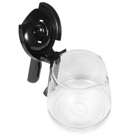 Ruioaw clear fill lines carafe for accurate water measurement.