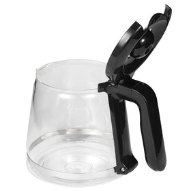 Ruioaw durable 12-cup coffee carafe keeps coffee hot.