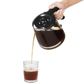 Ruioaw top rack dishwasher-safe carafe.