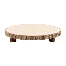 Ruizhihu wood cake stand with legs elevates desserts for a striking centerpiece
