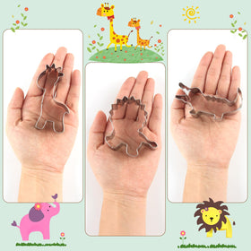 RUNHUAPPY elephant cookie cutter for sturdy, large cookies.
