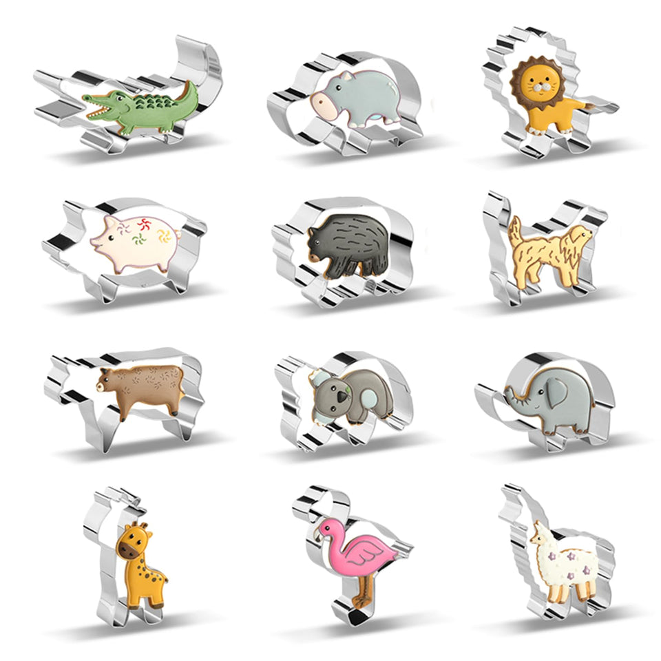 RUNHUAPPY lion cookie cutter for fun, quick animal-shaped cookies.