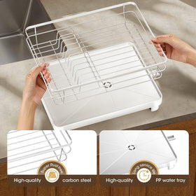 Runnatal large-capacity rack fits plates, bowls, and glasses
