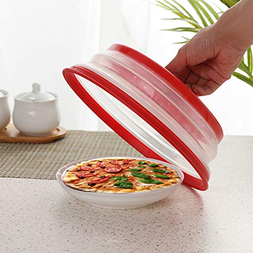 RUNZI BPA-free microwave cover, dishwasher-safe and heat resistant for safe meals.