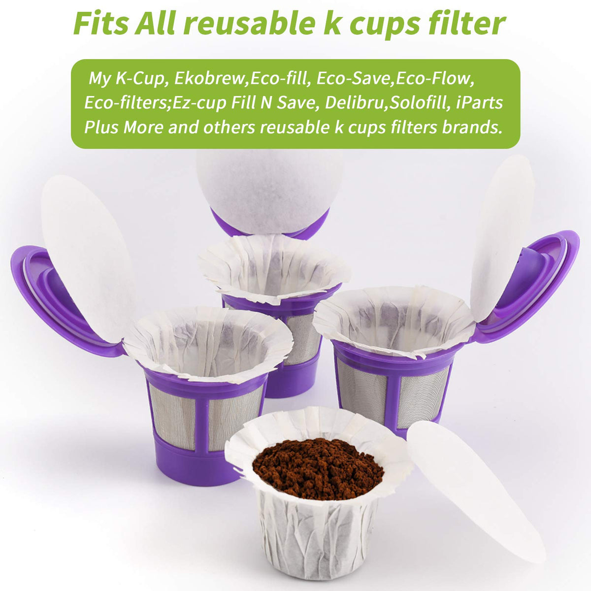 RUOYING Keurig-compatible pods with universal fit for 1.0 and 2.0