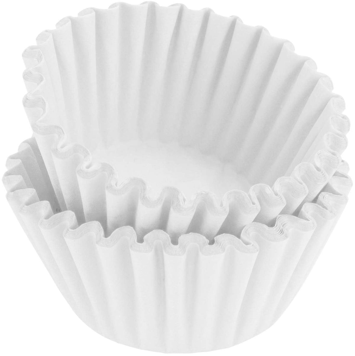 Rupert and Jeoffrey's 8-12 cup basket coffee filters in white for clean, flavorful brews.