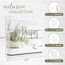 Rural Roots Mercantile recipe binder bridal shower gift idea.