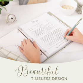 Rural Roots Mercantile recipe binder conversion chart aids quick reference.