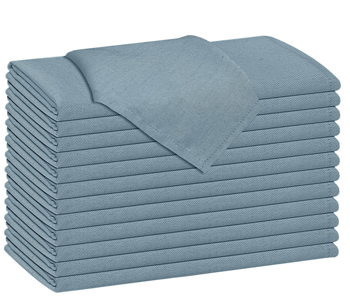 Ruvanti napkins 12 pack elevates dining presentations with durable, washable fabric.