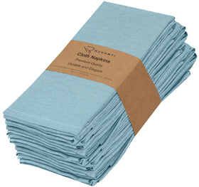 Ruvanti napkins baby blue on a stylish table setting for gatherings.