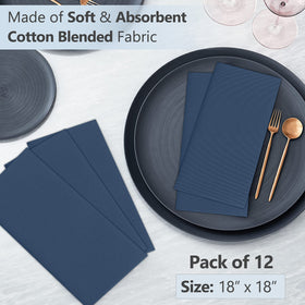 RUVANTI napkins, machine washable, simplify cleanup after gatherings.