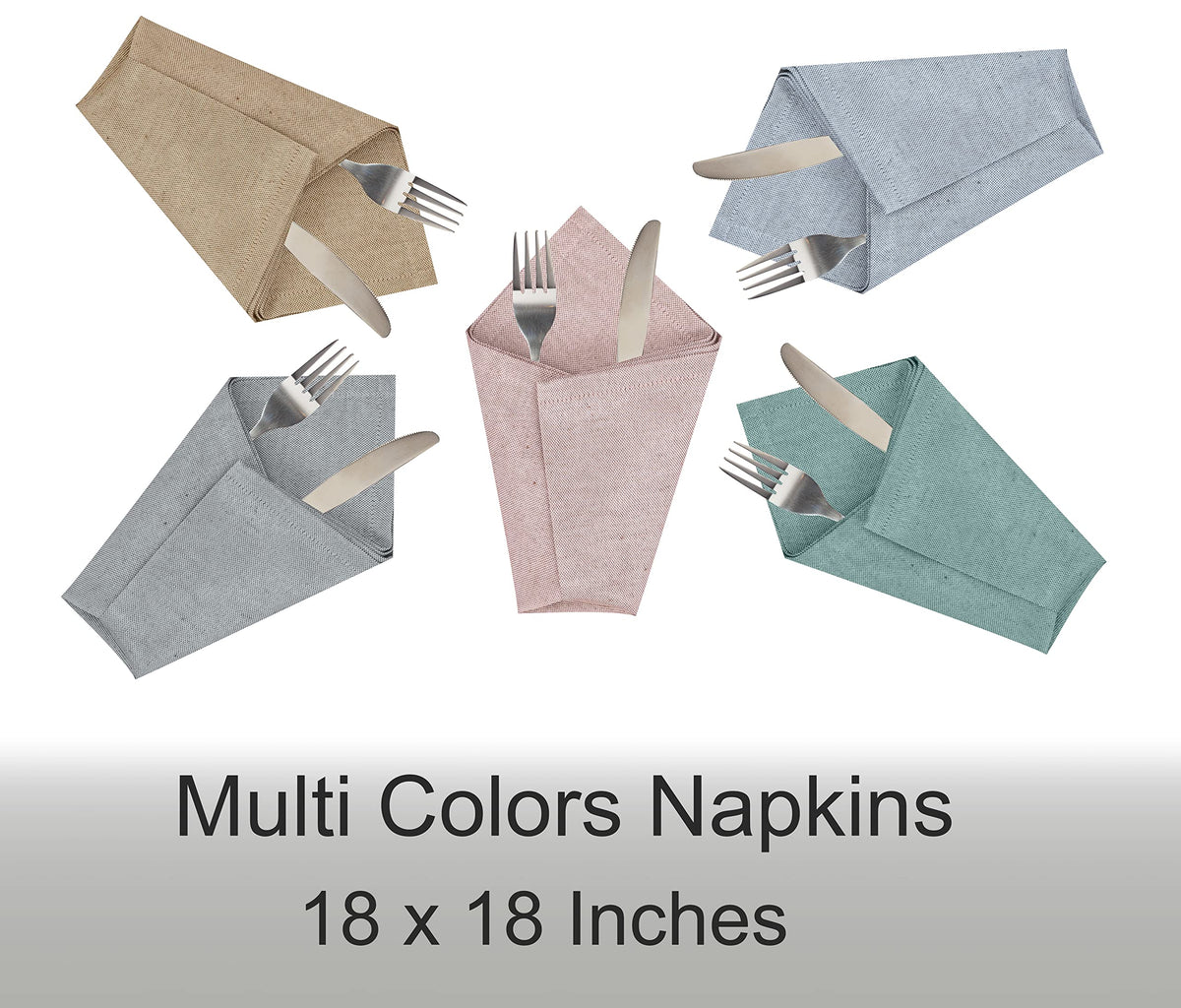 OEKO-TEX certified Ruvanti napkins reassure eco-friendly materials.