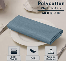 Ruvanti napkins stitch corners 18x18 emphasizes secure seams and long-lasting use.