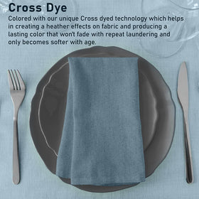 Ruvanti napkins washable machine wash friendly for quick cleanup after meals.