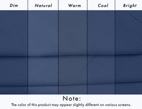 Ruvanti Bijou Blue napkins on holiday table setting
