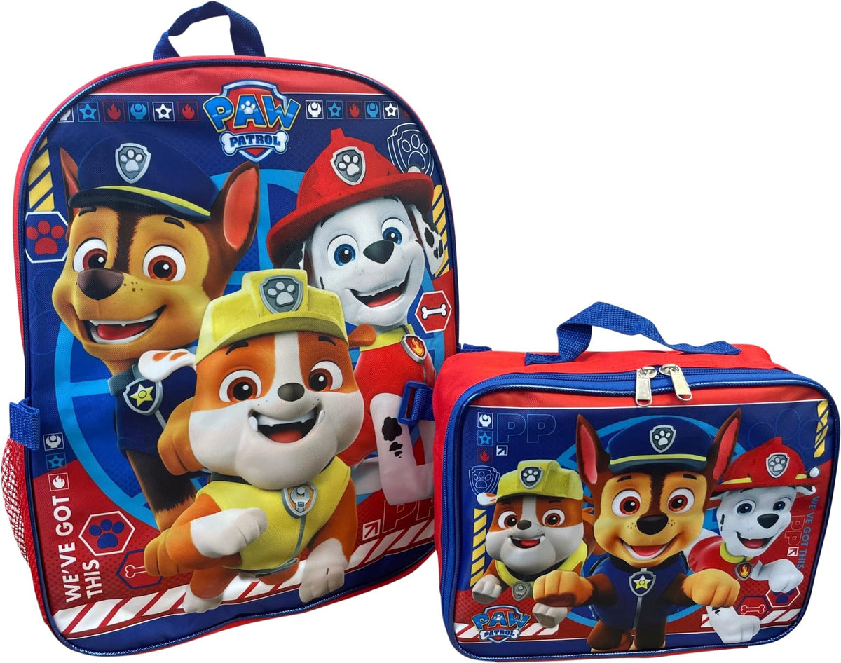 Ruz Paw Patrol adjustable padded straps for daily comfort.