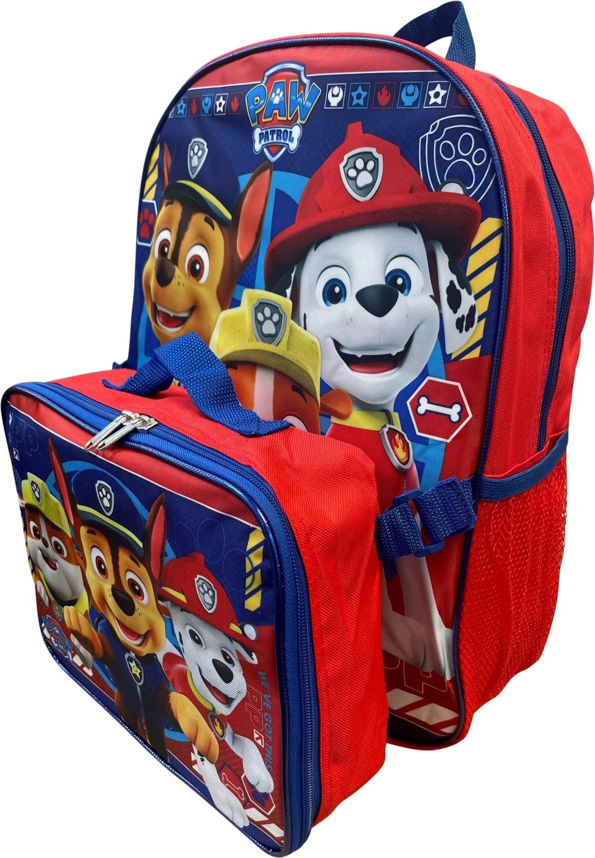 Ruz Paw Patrol 16-inch backpack dimensions support school gear.
