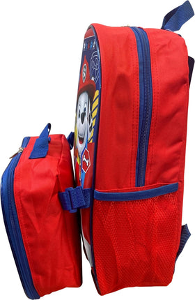 Ruz Paw Patrol set offers organized backpack and lunch box for commuting.