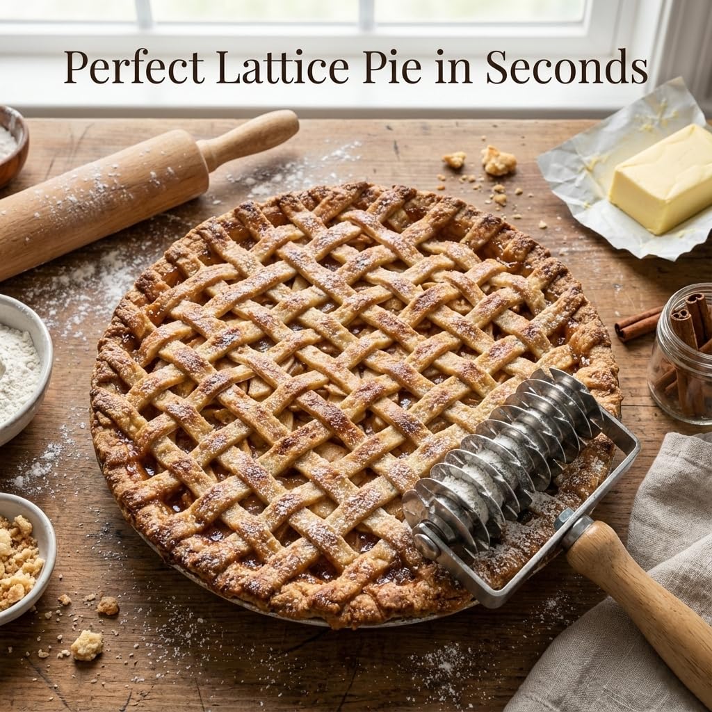 RWIXR lattice pastry cutter easy-cleaning after use