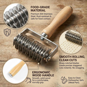 RWIXR lattice pastry cutter precise lattice patterns every time