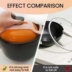 Rxuiael dishwasher-safe lid strap cleans easily after use.