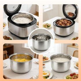 RXZHZYM replacement pot expands multi-cooker versatility beyond rice recipes.