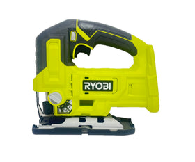 Close-up grip on RYOBI ONEAND 18V jig saw for comfortable handling