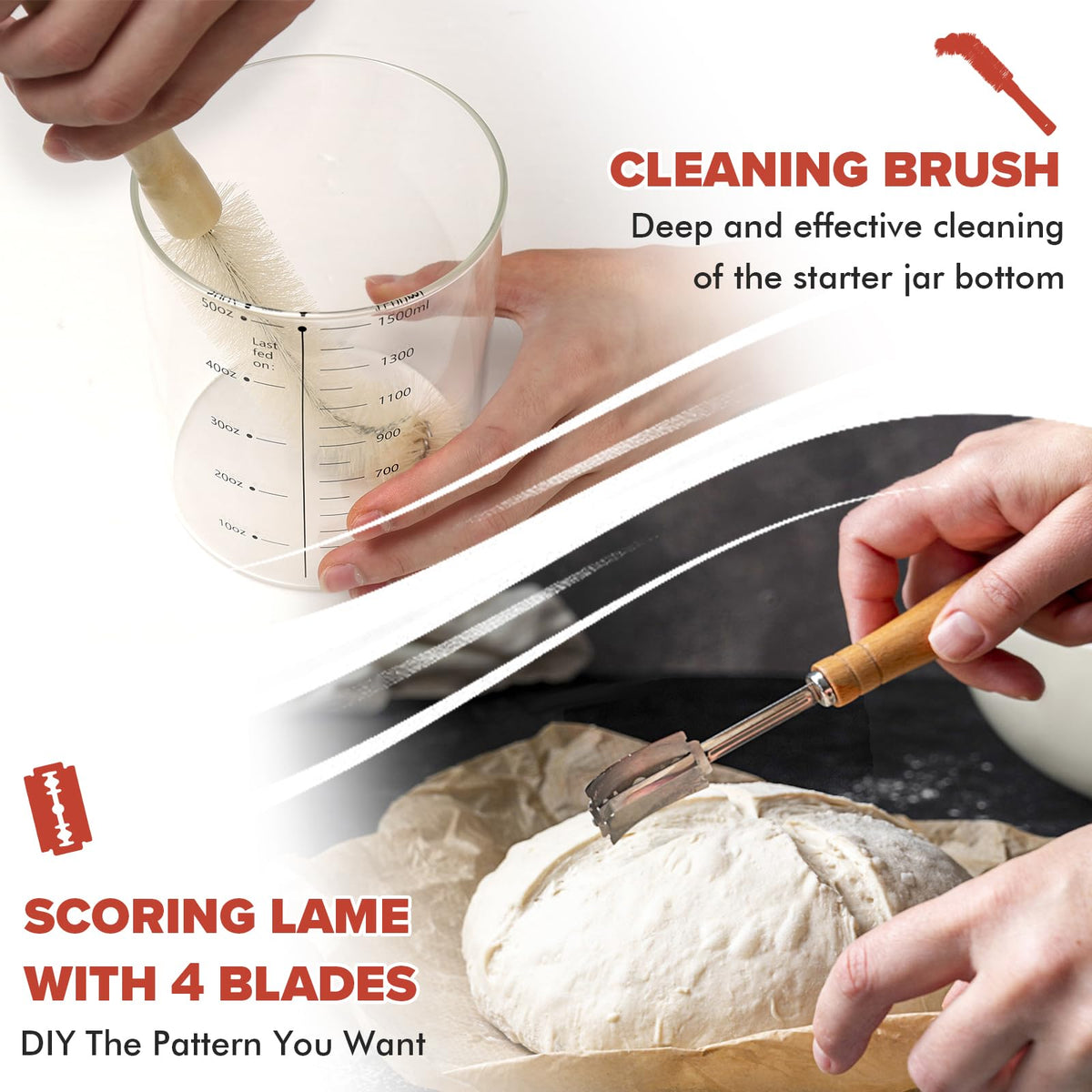 RYTOXILO sourdough recipe card guides beginners toward confident baking