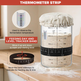 RYTOXILO temperature strips monitor starter temperature for steady activity