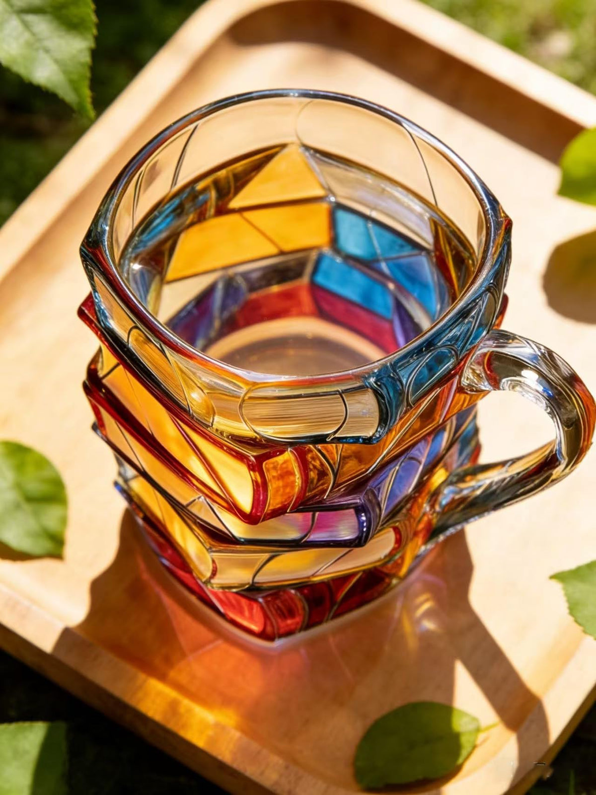 RZXSCDD translucent glass glows when lit for display