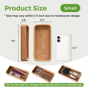 S310 jewelry tray vanity organizer with rings and perfume neatly displayed