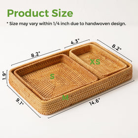 S310 rectangular baskets on kitchen counter for organized storage