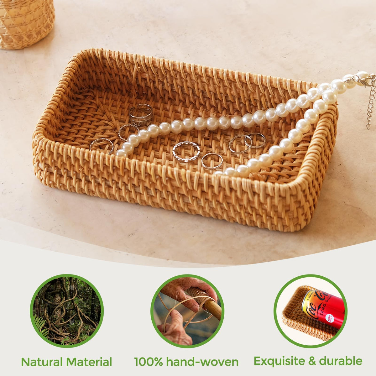 S310 Vietnam rattan craftsmanship adds natural warmth to living spaces