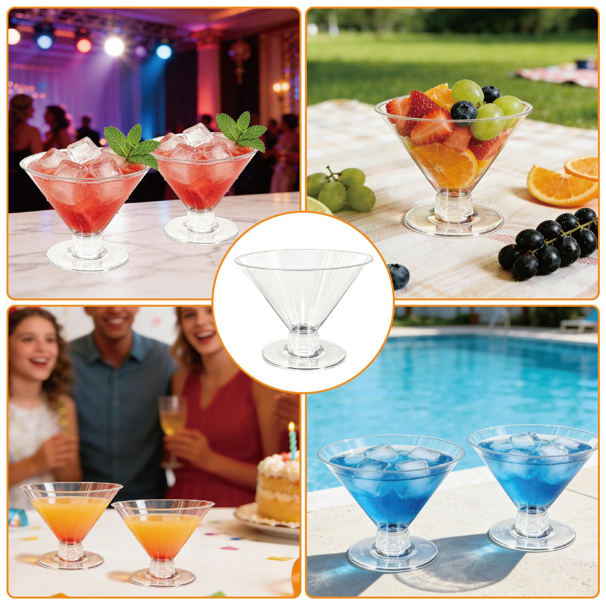 S8686S eco-friendly disposable glasses offer practical tastings.