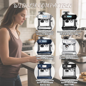 Sabethe filter visible inside box for easy Breville BES878 BES980 setup.