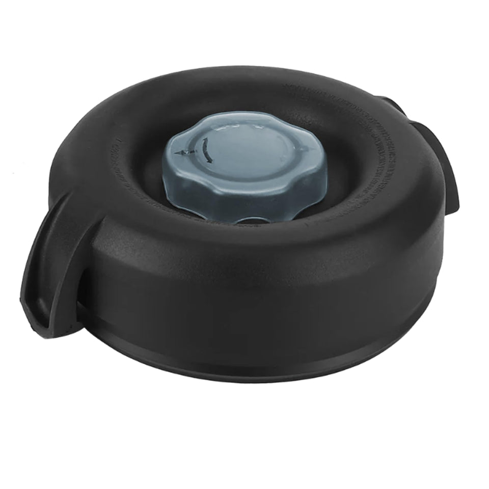 Sacumea 64oz low profile lid on Pro 750 container showing seal for reliable blending