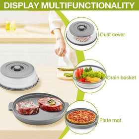 Saebume BPA-free plastic and silicone construction resists heat up to 464°F.