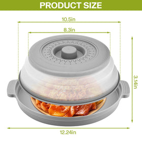 Saebume dishwasher-safe cover simplifies cleanup after meals.