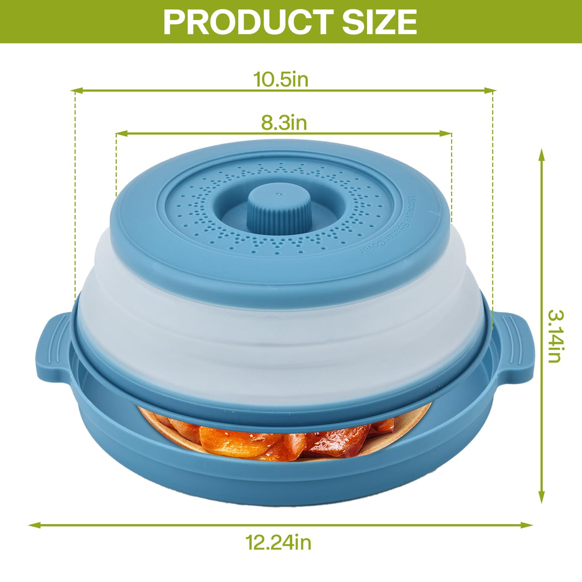 Saebume multi functional lid used as lid and strainer