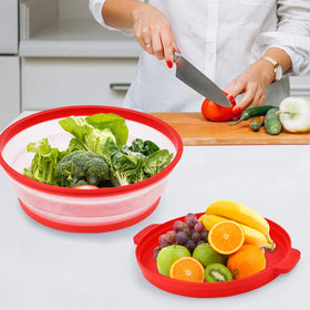 Saebume multi-use lid doubles as a fruit wash and storage solution
