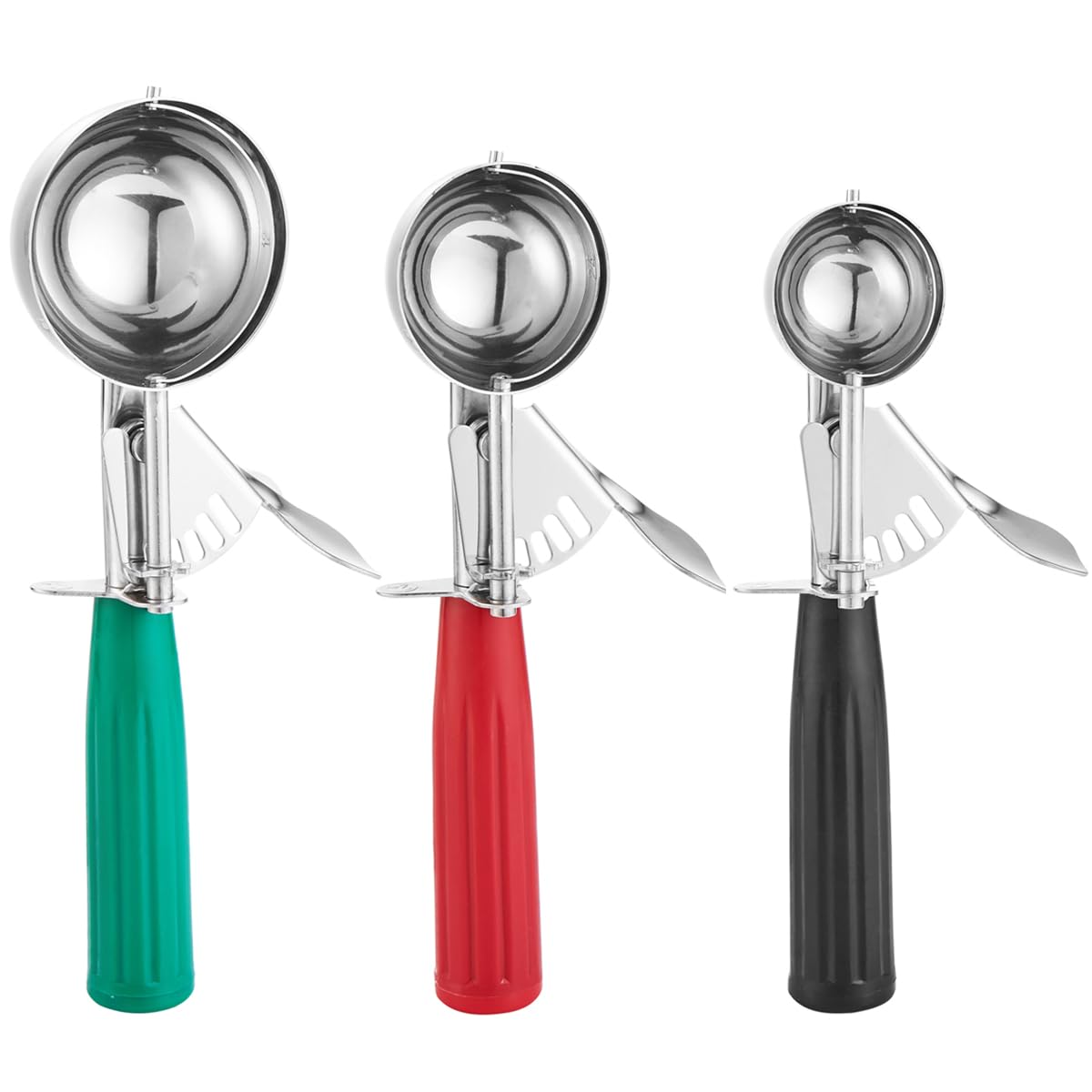 Saebye small-diameter cookie scoop for perfect bite-sized dough portions.